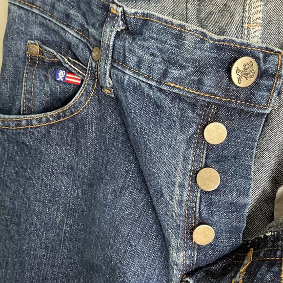 Authentic Brand Wrangler 20X Womens 5/6 x 36 Blue Jeans - Picture 2 of 9